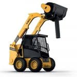 Minicargador Bull AV490 Mezcladora de Concreto